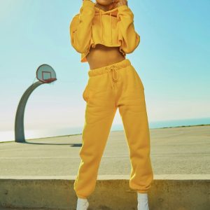 Kratka majica CROP BREEZE - Off White